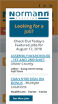 Mobile Screenshot of normannstaffing.com